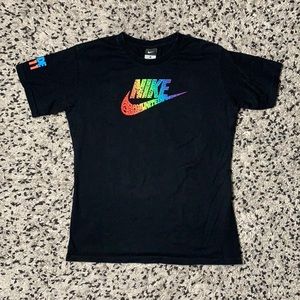 Nike Pride 2011 Black Short Sleeve Logo Tee Shirt Youth XL